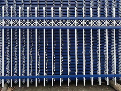 河道锌钢护栏图片2