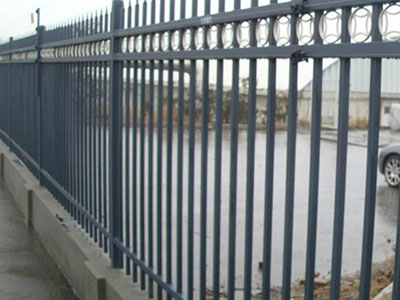 河道锌钢护栏图片4